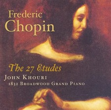 Frederic Chopin 27 Etudes Permormed On Broadwood Grand Piano (Khouri) (CD) Album