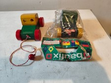 2 Jouets Bois Baufix "