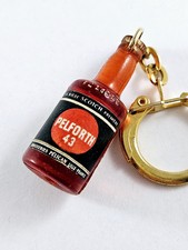 PORTE-CLES - PELFORTH 43 / PALE - Miniature Bière 4cm Vintage Pelican 1960s -