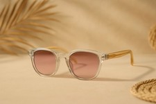 Lunettes de Soleil Fumés Rose
