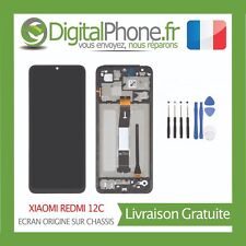 ECRAN ORIGINE RECONDITIONNE XIAOMI REDMI 12C AVEC CHASSIS + OUTILS -TVA-