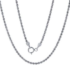 10k blanc 5mm diamant - 10k, or