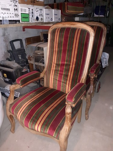 Fauteuils voltaire vintage - "voltaire",