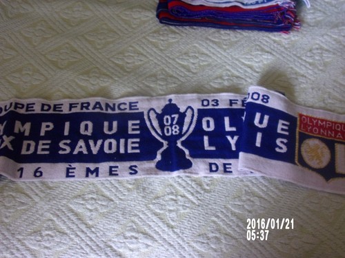 Echarpe olympique lyonnais - echarpe,