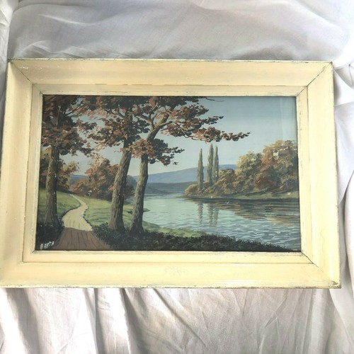 Watercolor sign darta - darta, 20th