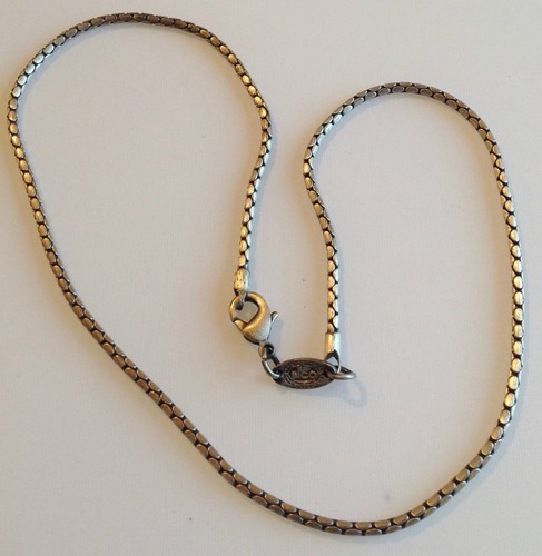 Collier rétro couleur argent - collier,