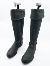 Bottes De Cheval En Cuir Vert