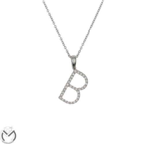 Collier blanc ct 750 - or, 18