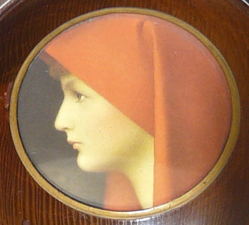 Petite peinture sainte fabiola - petite,
