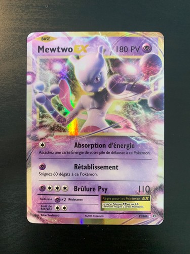 Carte pokémon mewtwo ex - :,