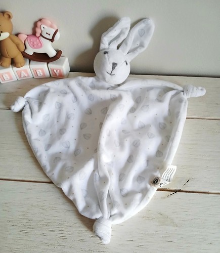 Bouchara doudou peluche lapin