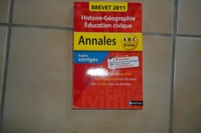 annales brevet collèges  2011 - histoire géographique éducation civique - nathan