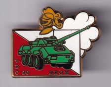 RARE PINS PIN'S .. GENDARMERIE EGM BLINDE CHAR TANK VBC 90 1 ER GBGM BLANC ~GA