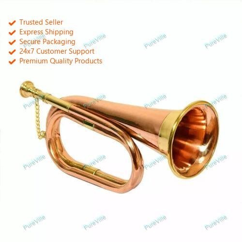 Bugle cuivre laiton made - bugle, cuivre/laiton