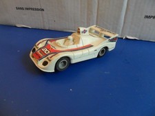 voiture de circuit jouef record 64 porsche 936 martini blanche déco abimée