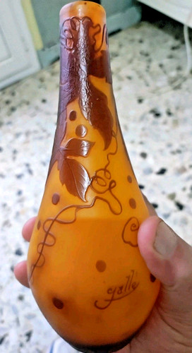 Vase galle année - vase,