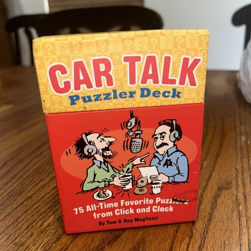Car talk puzzler deck - car,