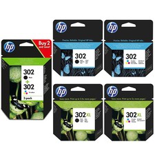 HP 302 Combo / 302XL Noir & Tricouleur Cartouche d'encre *Choisissez votre encre