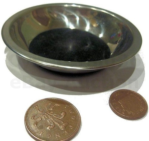 Pièce monnaie thru - thru, verre