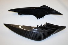 FLANCS DE COQUE ARRIERE KAWASAKI Z750 2007 2008 2009 2010 2011 2012 2013 CARBONE