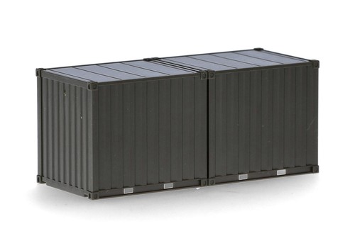 Herpa container pieds vert - container,