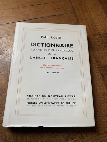 Dictionnaire alphabetique - dictionnaire, et