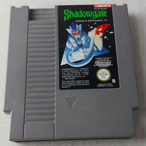 Ancien jeu pour console