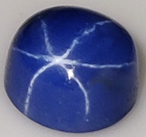 Saphir bleu étoile - 6, rayons