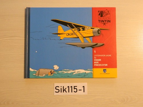 Livre tintin hydravion du - livre,