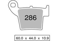 Couple plaquettes frein