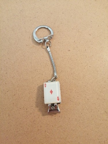 Porte clés coupe ongle carte - porte,