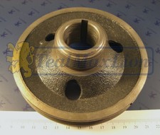 Poulie Vilebrequin 1 gorge 132 mm Peugeot 404 M1973-  504 1.067.032-  505 J7 ess