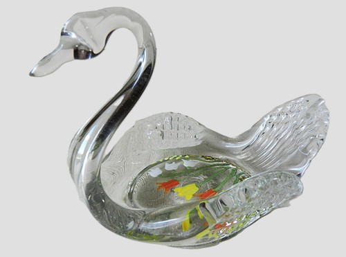 Beau cygne verre soufflé - en,
