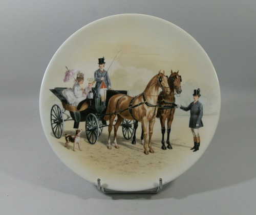 Assiette porcelaine de - ,