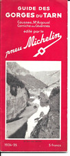 Guide michelin des gorges - des, du