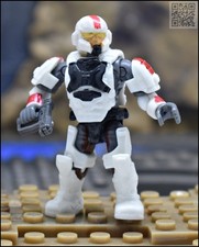 HALO MEGA BLOKS WHITE UNSC