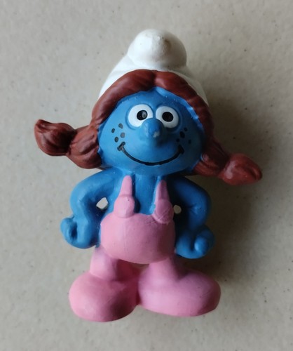 Figurine schtroumpf sassette - schtroumpf,