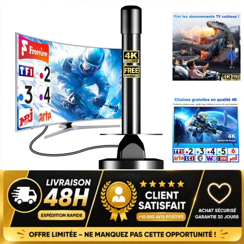 Antenne intérieure tnt - tv,