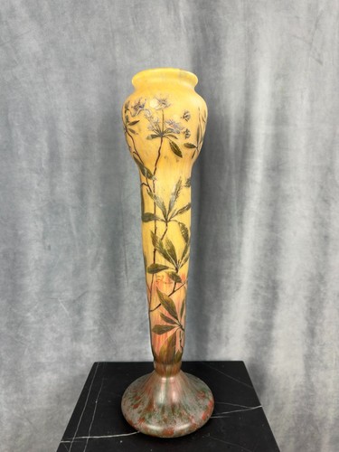 Rare monumental vase - monumental, daum