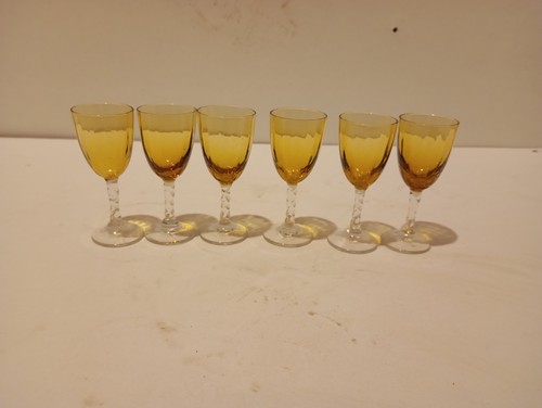 Lot verres ambrés - lot, de