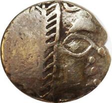 CD0743 Rare Gauloise Leuques Toul Quart Statère Cheval droite -100 Or Gold