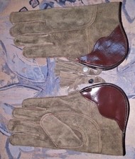 Fauconnerie Gant Cuir Daim