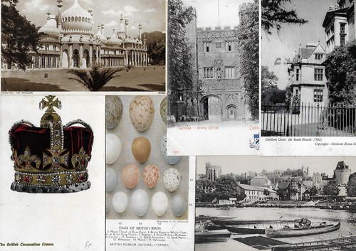 Lot cartes postales semi - 50,
