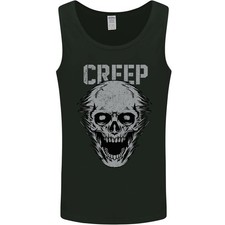 Débardeur Homme Crâne Humain
