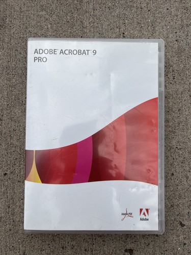 Adobe acrobat pro windows - 9,