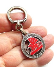 Ancien porte clé Augis émaillé Appareils Dragon, Années 60