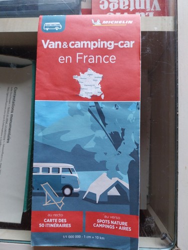 Carte routiere van camping - routiere,