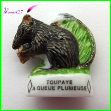 Feve Les Animaux Sauvage Edition Atlas " Le Toupaye à queue Plumeuse "  #C42