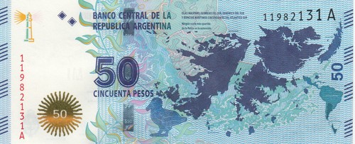 Argentine pesos iles - -,