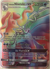 Pokemon Alolan Ninetales Rainbow Rare GX, Offers accepted